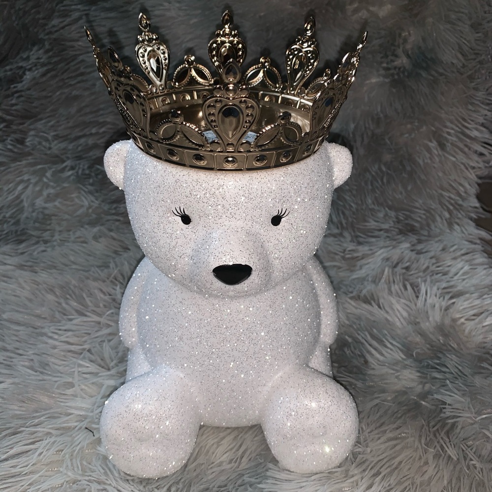 Polar bear candle holder (Bath And Body Works)